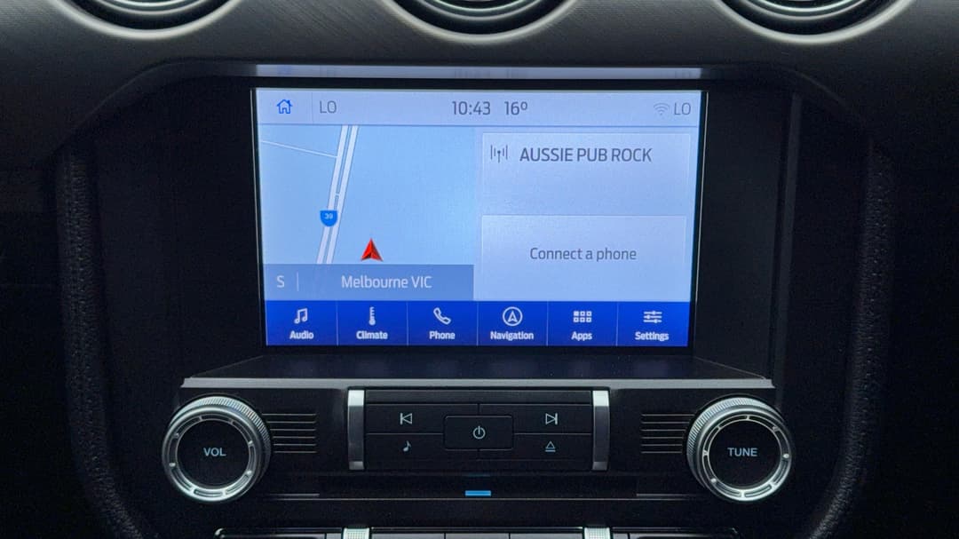 2022 Ford Mustang Gt 5.0 V8, Automatic, 27304 km, Infotainment System