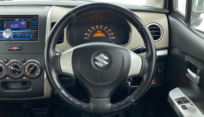 2013 Maruti Wagon R 1.0 LXI CNG, CNG, Manual, 62,649 km, Steering Wheel Close Up