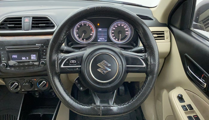 2017 Maruti Dzire VXI, Petrol, Manual, 54,395 km, Steering Wheel Close Up