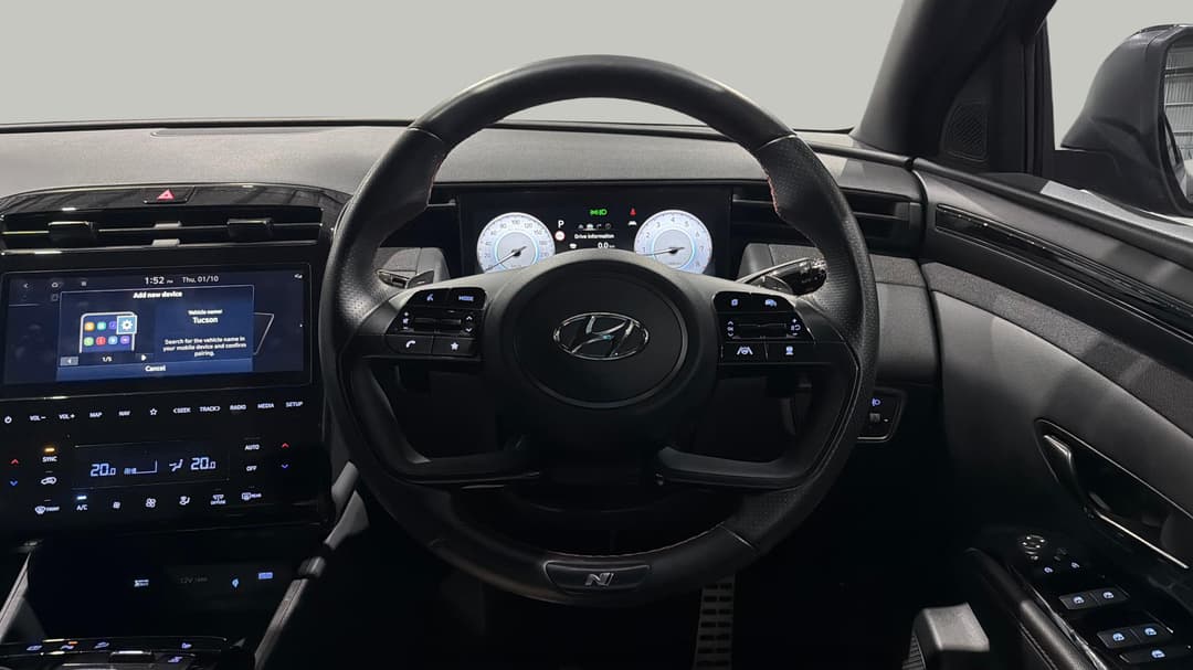 2023 Hyundai Tucson Elite N Line (AWD), Automatic, 60957 km, Steering Wheel Close-up
