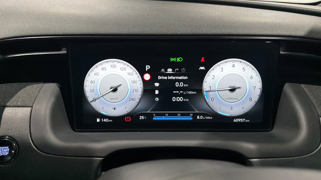 2023 Hyundai Tucson Elite N Line (AWD), Automatic, 60957 km, Odometer View