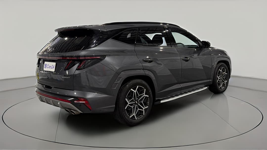 2023 Hyundai Tucson Elite N Line (AWD), Automatic, 60957 km, Right Back Diagonal (45- Degree) View