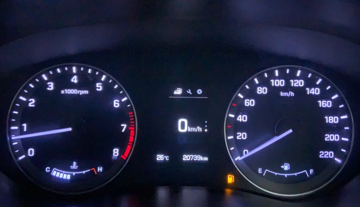 2016 Hyundai Elite i20 ASTA 1.2, Petrol, Manual, 20,904 km, Odometer Image