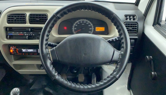 2019 Maruti Eeco 5 STR WITH AC PLUSHTR, Petrol, Manual, 26,880 km, Steering Wheel Close-up