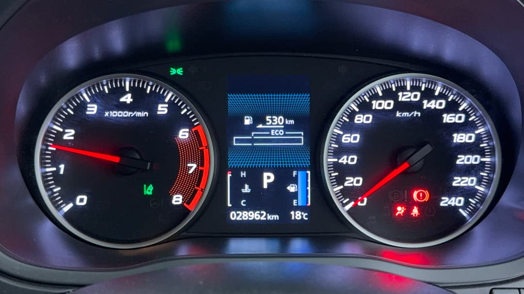 2024 Mitsubishi Eclipse Cross Es (2WD), Automatic, 28962 km, Odometer View
