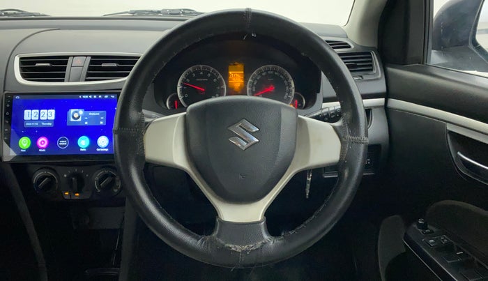 2015 Maruti Swift VXI, Petrol, Manual, 75,206 km, Steering Wheel Close Up