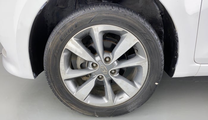 2014 Hyundai Elite i20 ASTA 1.4 CRDI, Diesel, Manual, 73,376 km, Left Front Wheel