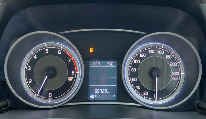 2018 Maruti Dzire ZXI Plus, Petrol, Manual, 55,781 km, Odometer Image