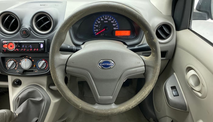 2016 Datsun Go T, Petrol, Manual, 67,986 km, Steering Wheel Close Up