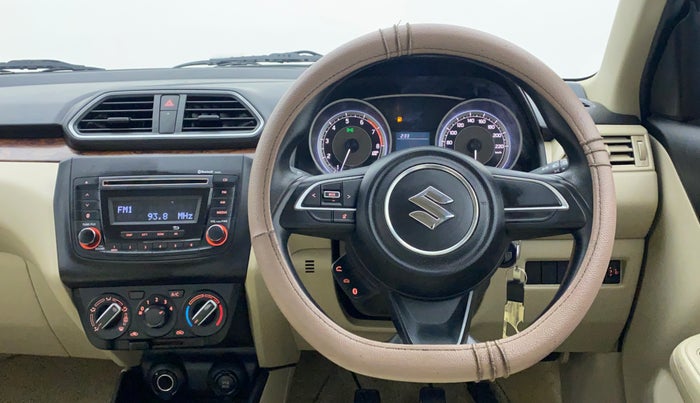 2017 Maruti Dzire VXI, Petrol, Manual, 35,543 km, Steering Wheel Close Up