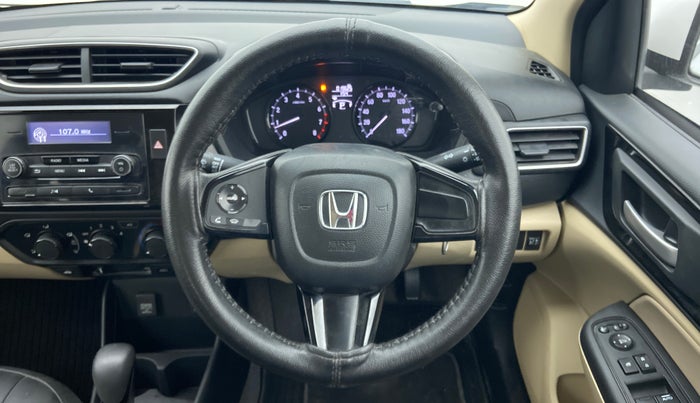 2019 Honda Amaze 1.2L I-VTEC S CVT, Petrol, Automatic, 19,624 km, Steering Wheel Close Up