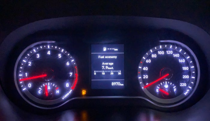 2023 Hyundai AURA S 1.2, Petrol, Manual, 8,970 km, Odometer Image