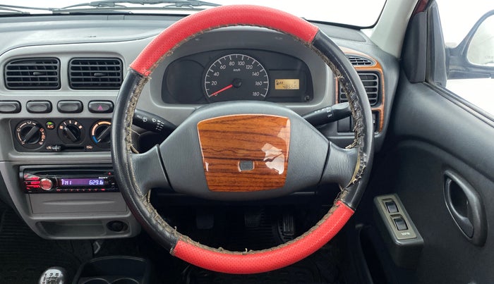 2012 Maruti Alto LXI, Petrol, Manual, 48,813 km, Steering Wheel Close Up