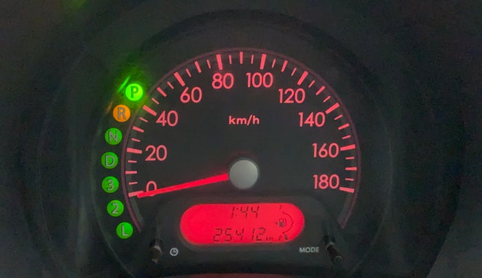 2010 Maruti A Star VXI ABS AT, Petrol, Automatic, 25,346 km, Odometer Image