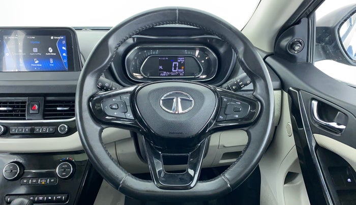 2020 Tata NEXON XZA+ (O) 1.2 RTN, Petrol, Automatic, 25,534 km, Steering Wheel Close Up