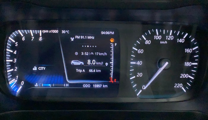 2021 Tata ALTROZ XZ PLUS I-TURBO PETROL, Petrol, Manual, 16,311 km, Odometer Image