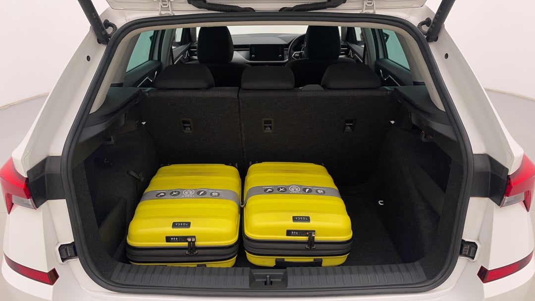 2022 SKODA Kamiq Style 85tsi, Automatic, 56004 km, Boot Inside View with Luggage
