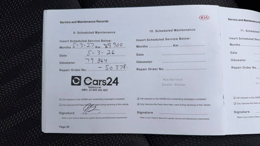 2018 Kia Sportage Si (FWD) Ao Edition, Automatic, 79863 km, Service History