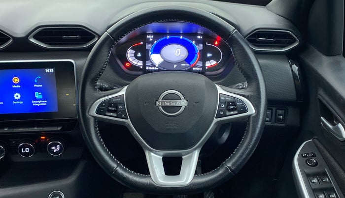 2022 Nissan MAGNITE XV PREMIUM TURBO CVT, Petrol, Automatic, 10,775 km, Steering Wheel Close Up