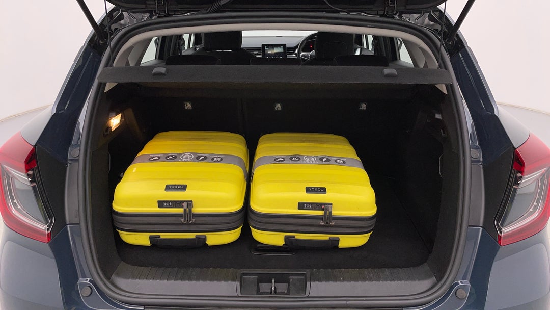 Boot Inside View with Luggage