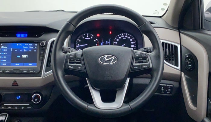 2019 Hyundai Creta 1.6 VTVT SX AUTO, Petrol, Automatic, 5,925 km, Steering Wheel Close Up