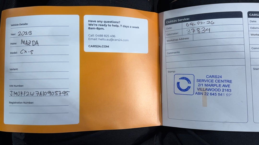 2023 Mazda CX-5 G20 Maxx (fwd), Automatic, 37834 km, Service History
