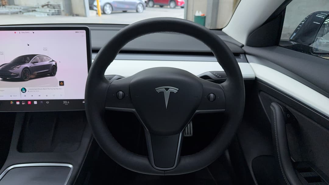 2022 Tesla Model 3 Performance, Automatic, 27854 km, Steering Wheel Close-up