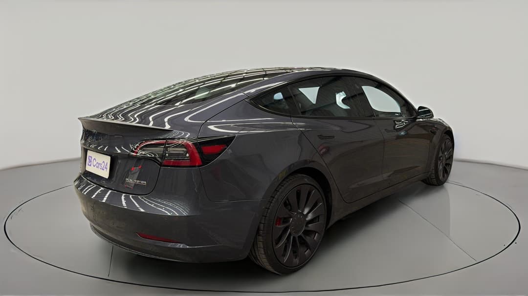 2022 Tesla Model 3 Performance, Automatic, 27854 km, Right Back Diagonal (45- Degree) View