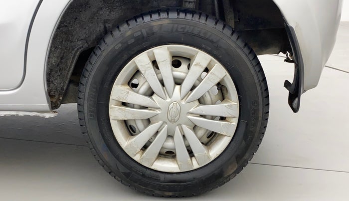 2014 Datsun Go T, Petrol, Manual, 90,047 km, Left Rear Wheel