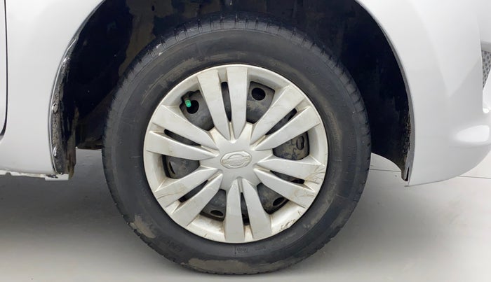 2014 Datsun Go T, Petrol, Manual, 90,047 km, Right Front Wheel