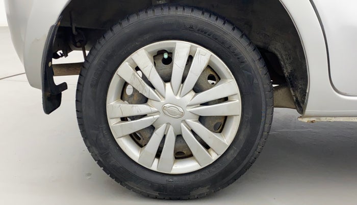 2014 Datsun Go T, Petrol, Manual, 90,047 km, Right Rear Wheel