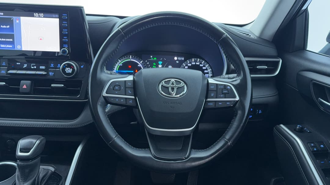 2021 Toyota Kluger Gxl Hybrid AWD, Automatic, 68341 km, Steering Wheel Close-up