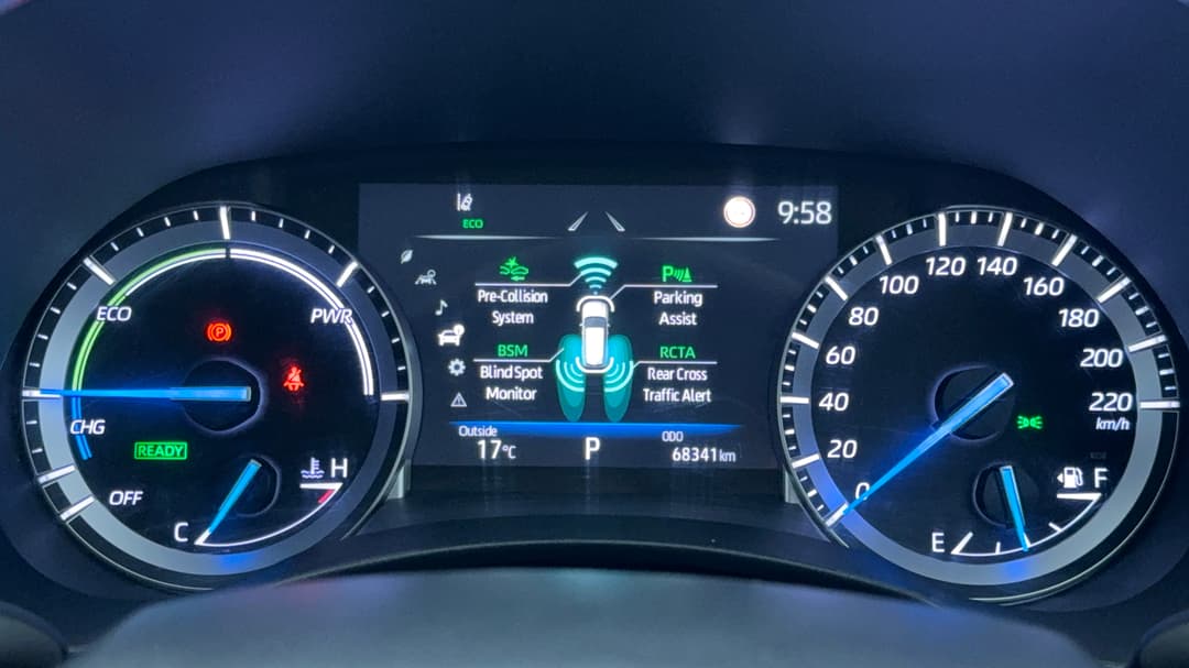 2021 Toyota Kluger Gxl Hybrid AWD, Automatic, 68341 km, Odometer View
