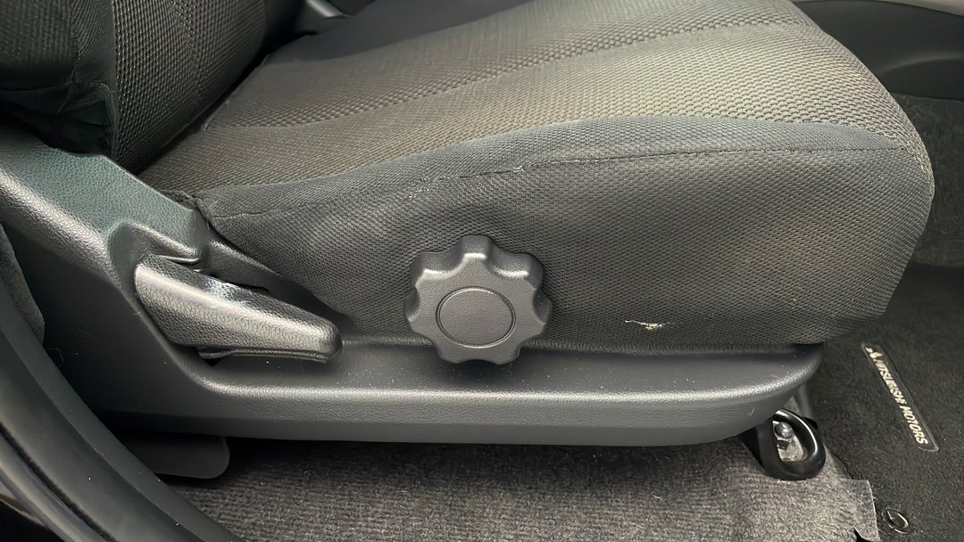 Drivers Side Adjustment Panel