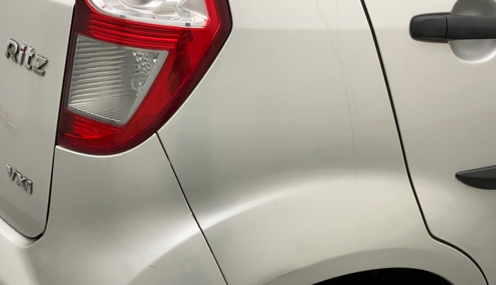 2015 Maruti Ritz VXI, Petrol, Manual, 30,327 km, Right quarter panel - Minor scratches