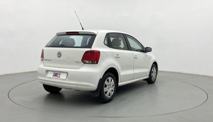 2010 Volkswagen Polo TRENDLINE 1.2L PETROL, Petrol, Manual, 51,248 km, Right Back Diagonal