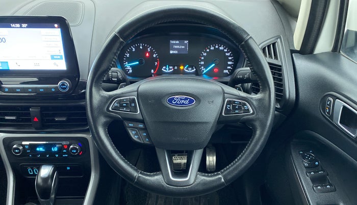 2018 Ford Ecosport 1.5 TITANIUM PLUS TI VCT AT, Petrol, Automatic, 73,699 km, Steering Wheel Close Up