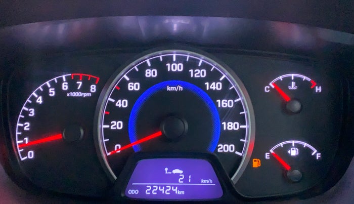 2015 Hyundai Grand i10 SPORTZ 1.2 KAPPA VTVT, Petrol, Manual, 22,540 km, Odometer Image