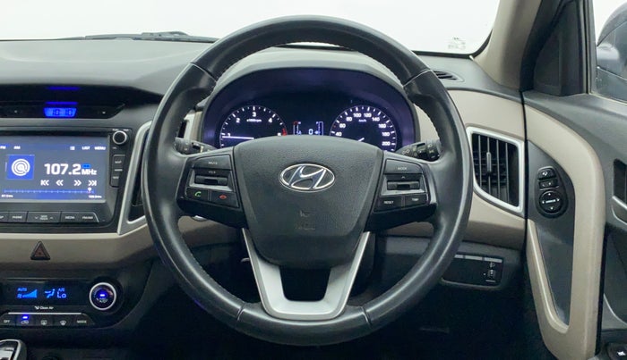 2018 Hyundai Creta 1.6 CRDI SX PLUS AUTO, Diesel, Automatic, 38,650 km, Steering Wheel Close Up