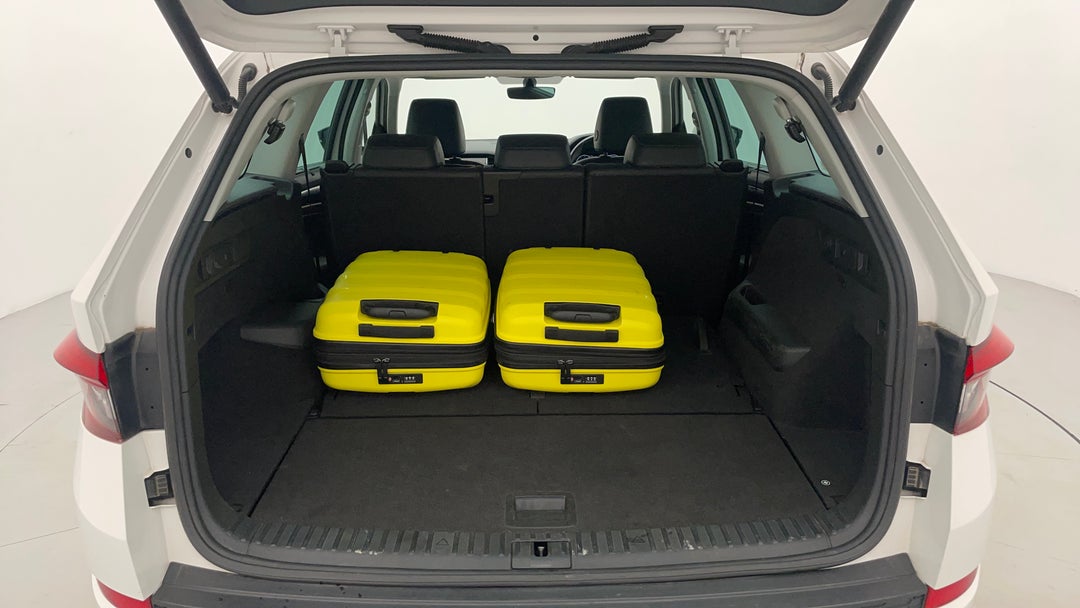 Boot Inside View with Luggage