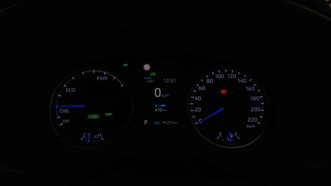 2020 Toyota RAV4 Gx (2wd) Hybrid, Automatic, 91275 km, Odometer View