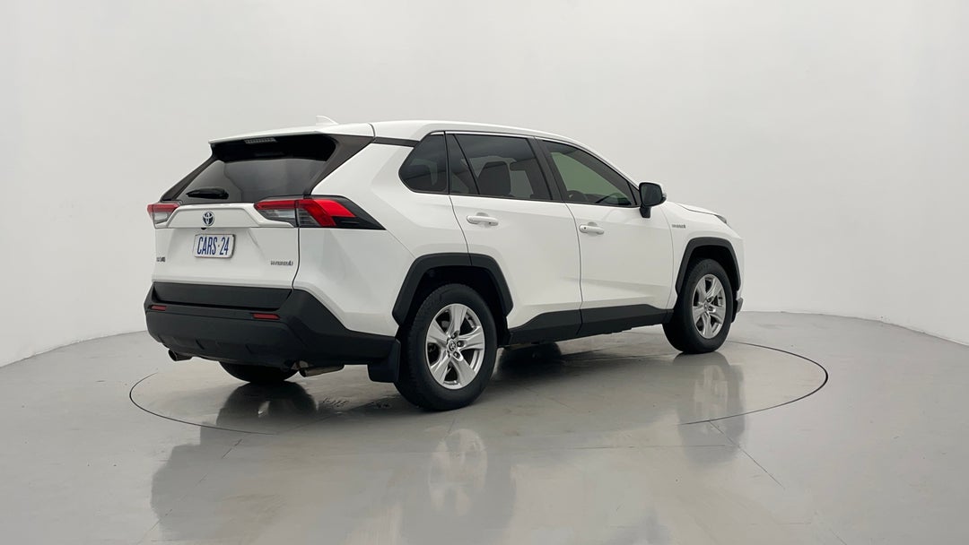 2020 Toyota RAV4 Gx (2wd) Hybrid, Automatic, 91275 km, Right Back Diagonal (45- Degree) View