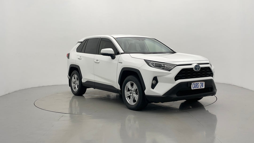 2020 Toyota RAV4 Gx (2wd) Hybrid, Automatic, 91275 km, Right Front Diagonal (45- Degree) View
