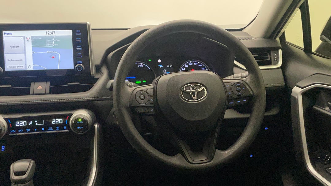 2020 Toyota RAV4 Gx (2wd) Hybrid, Automatic, 91275 km, Steering Wheel Close-up