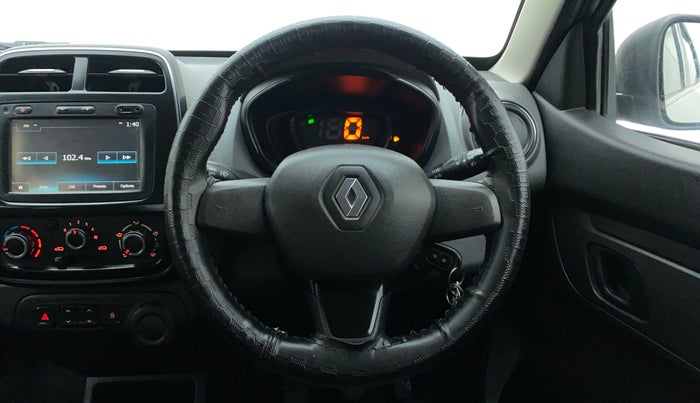 2017 Renault Kwid RXT, Petrol, Manual, 17,729 km, Steering Wheel Close Up