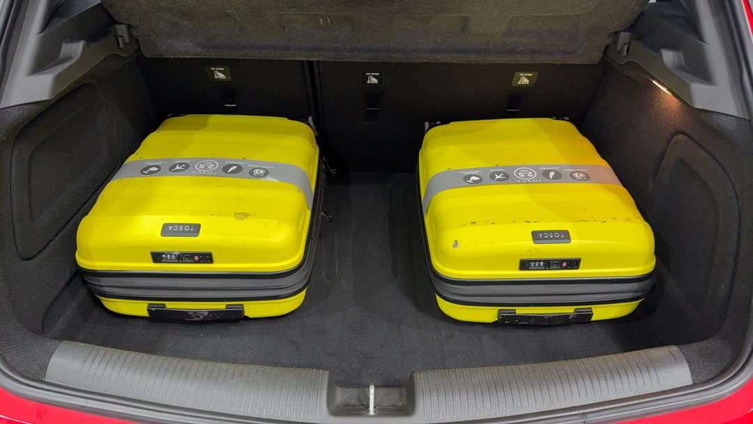 Boot Inside View with Luggage