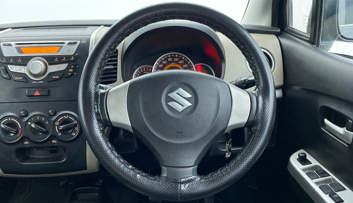 2015 Maruti Wagon R 1.0 VXI, Petrol, Manual, 26,359 km, Steering Wheel Close Up