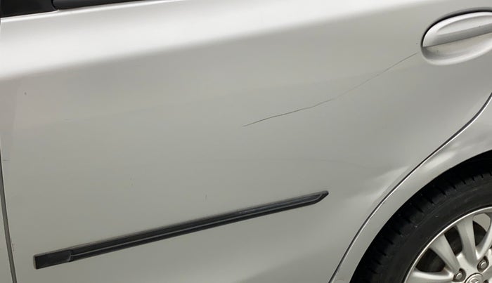 2011 Toyota Etios Liva V, Petrol, Manual, 46,096 km, Rear left door - Minor scratches