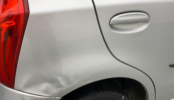 2011 Toyota Etios Liva V, Petrol, Manual, 46,096 km, Right quarter panel - Minor scratches