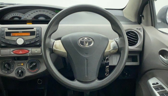 2011 Toyota Etios Liva V, Petrol, Manual, 46,096 km, Steering Wheel Close Up